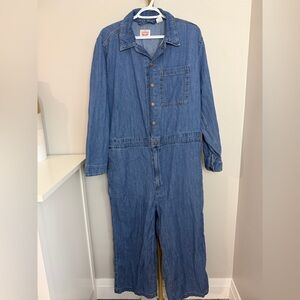 LEVI’S DENIM JUMPSUIT - CROPPED